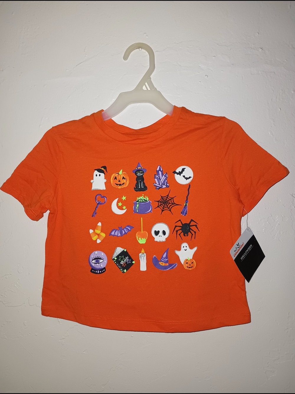 Celebrate! Halloween Girls' Orange Icon Shirt